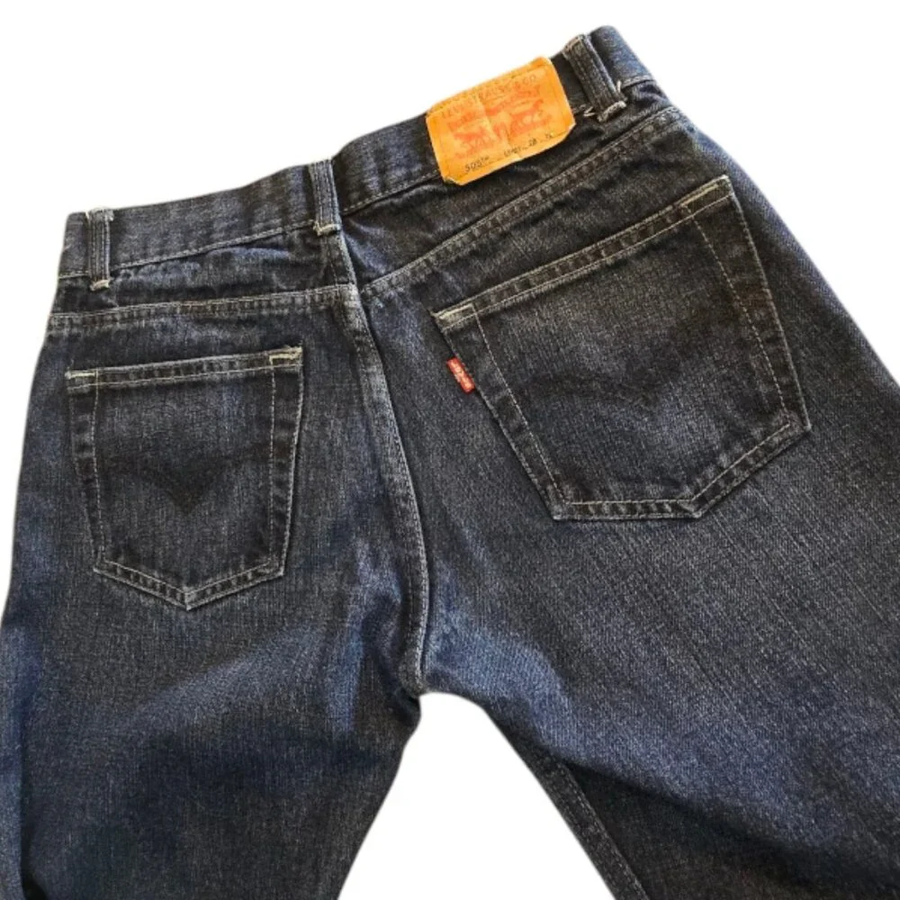 LEVI's Boy's 505 Straight Leg Denim Jeans sz 16